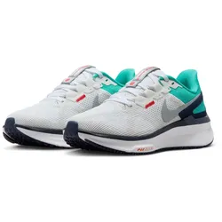 NIKE Air Zoom Structure 25 Laufschuhe Damen 102 - white/lt smoke grey-clear jade-jade ice 38