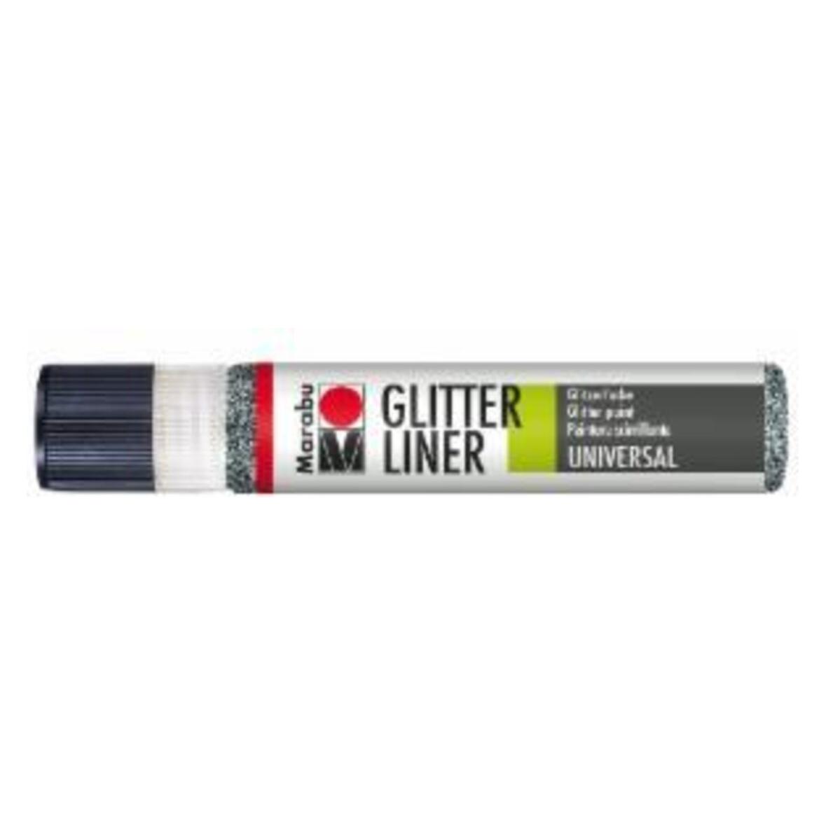 Marabu Glitter Liner 25 ml graphit (25 ml) (180309579)