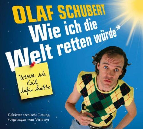 Olaf Schubert - Wie Ich die Welt Retten Würde - Preis vom 27.09.2026 03:53:48 h