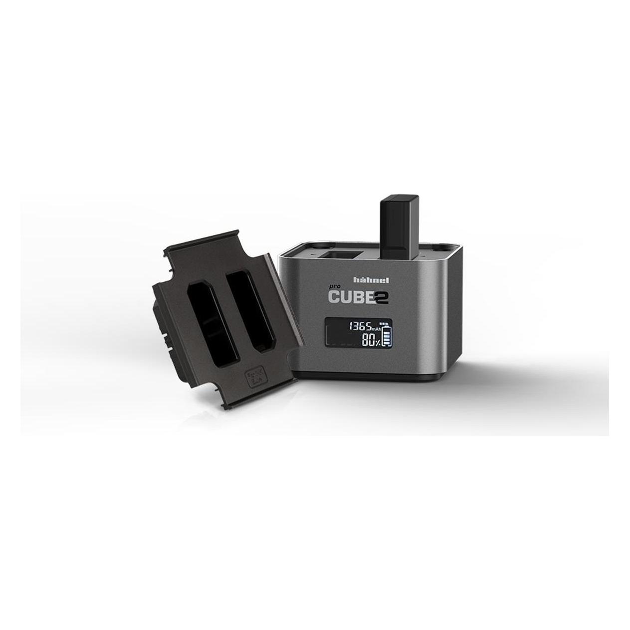 Hähnel Ladegerät für ProCUBE 2 Plate für Nikon EN-EL14 Akku (Kamera Akku Ladegerät) (1000 582.6)