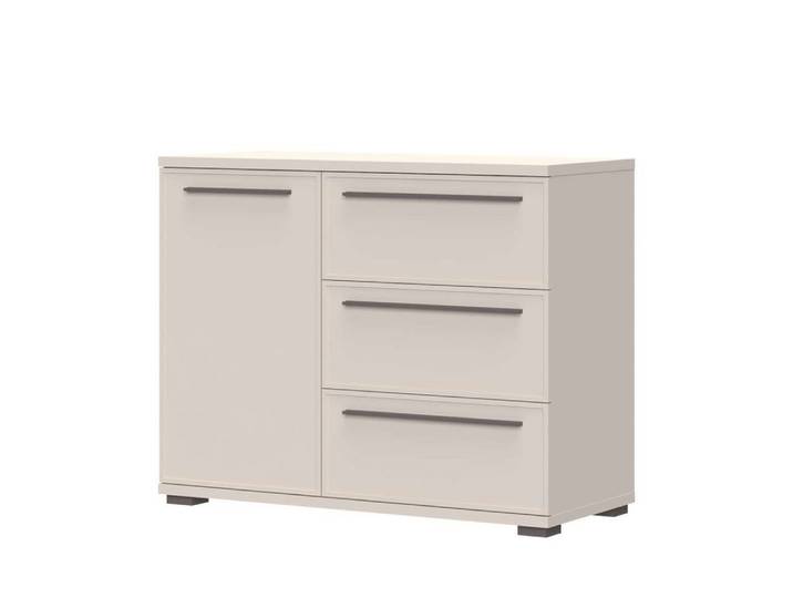 OTTO home Kommode Opera Kombikommode, Sideboard, Schubladenkommode, Breite 107 cm, UV lackiert, Soft Close Funktion, Höhenverstellbare Füße