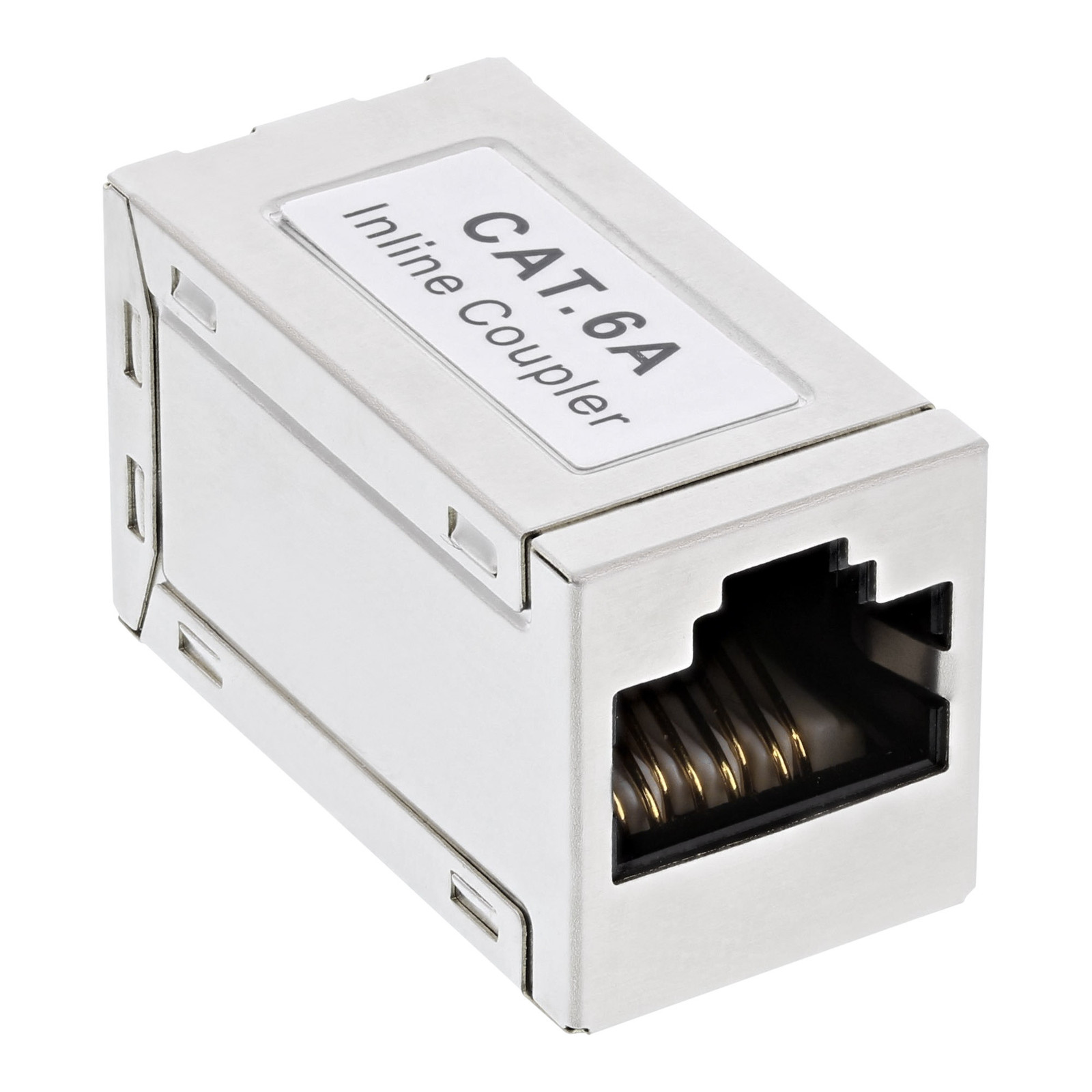 InLine 69990C RJ45 naar RJ45 netwerkkabel, zilverkleurig