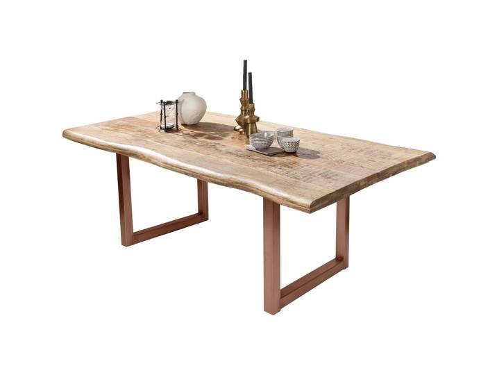 Esstisch Gordon Mango Natur Massivholz B 220 T 100 cm