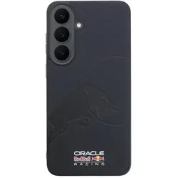 Red Bull Etui Meshed Debossed Bull MagSafe do Samsung Galaxy S26 FE granatowy (Samsung Galaxy S26 FE), Smartphone Hülle, Blau