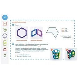 Magformers Geometrie 3: 2D und 3D - Schachtel mit 123 Teilen
