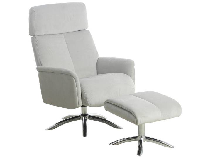 P & B Relaxsesselset, Grau, Metall, 72x103.5x88 cm, Relaxfunktion, Wohnzimmer, Sessel, Relaxsessel