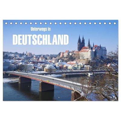 Unterwegs in Deutschland (Tischkalender 2027 DIN A5 quer), CALVENDO Monatskalender