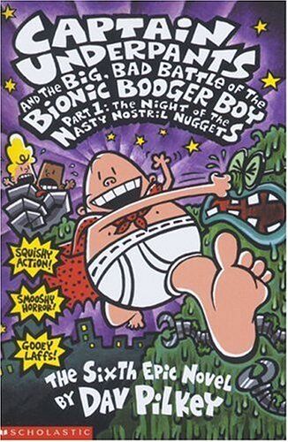 Dav Pilkey - Big, Bad Battle of the Bionic Booger Boy: Night of the Nasty Nostril Nuggets Pt.1 (Captain Underpants) - Preis vom 10.10.2026 11:48:34 h