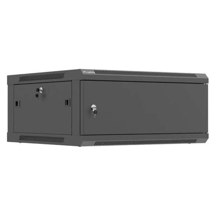 Lanberg Other goods Wall mounted installation cabinet 19" 4U 600X600 | WF01-6604-00B | Black (4 HE, 19 Zoll Rack) (WF01-6604-00B)