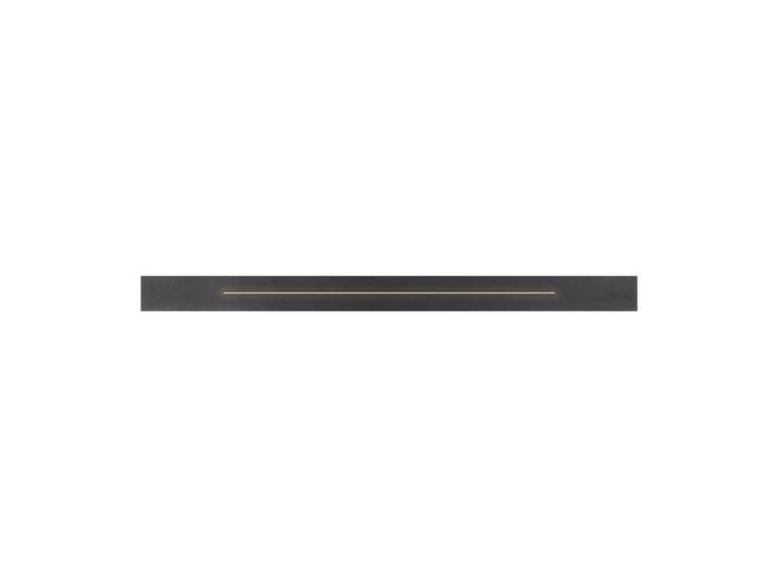 Nettlife LED Wandleuchte Raum, Schwarz, Metall, LED integrated, 5x4x60 cm, Lampen & Leuchten, LED Beleuchtung, LED-Wandleuchten