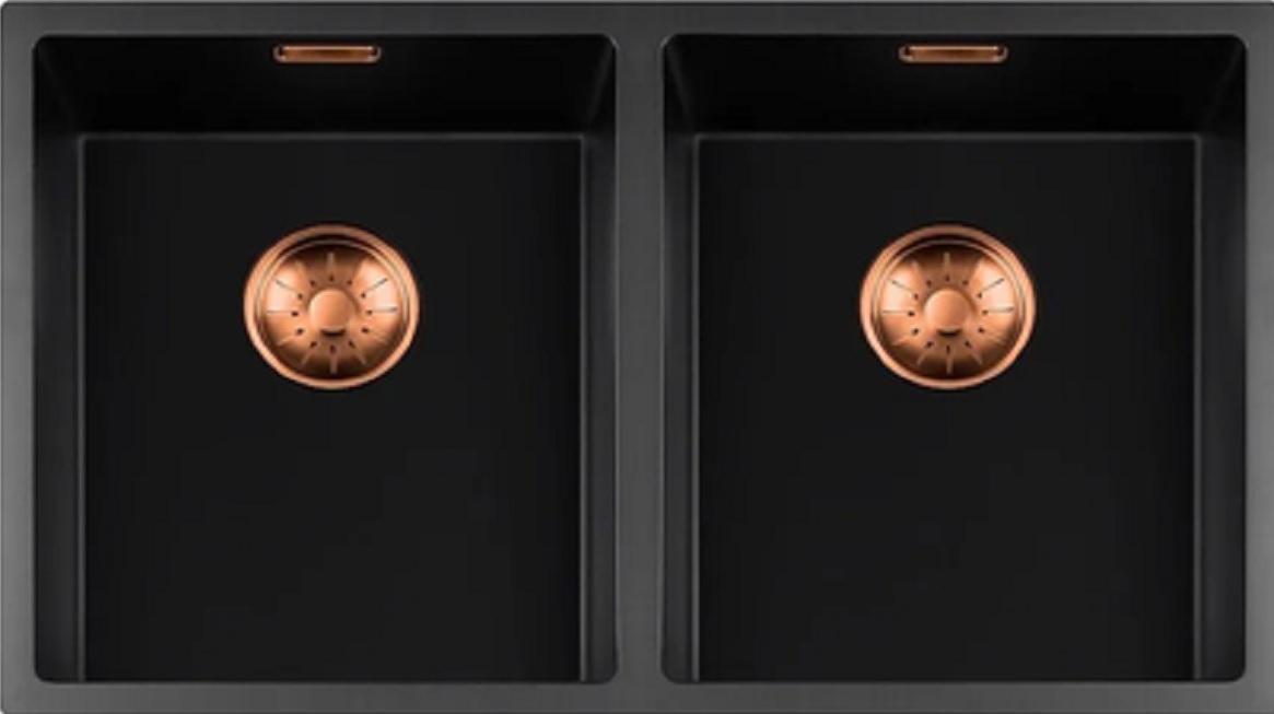 Togo Spülbecken 3434BQ-FU-Copper Schwarz