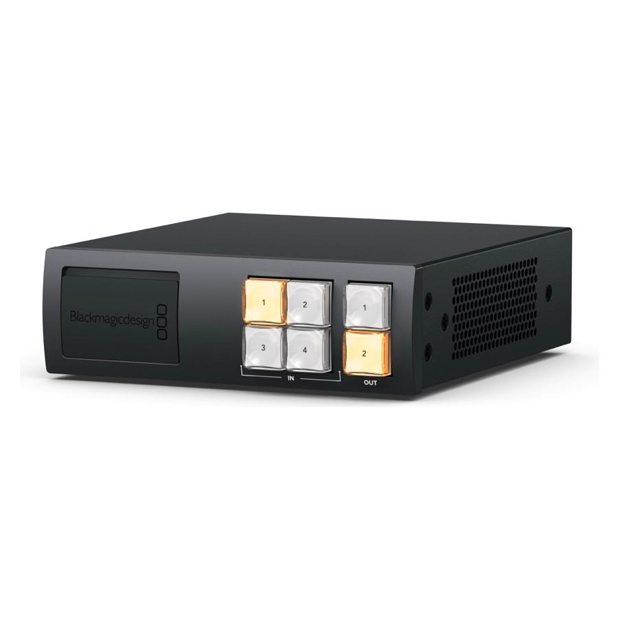 Blackmagic Videohub Mini 4x2 12G (Video Switch) (BM-VHUBSMTG12G0402)