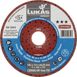 LUKAS-ERZETT T41 125x1,0x22,23 AT008312V9802 Trennscheiben-Set 125 mm 25 St. Stahl