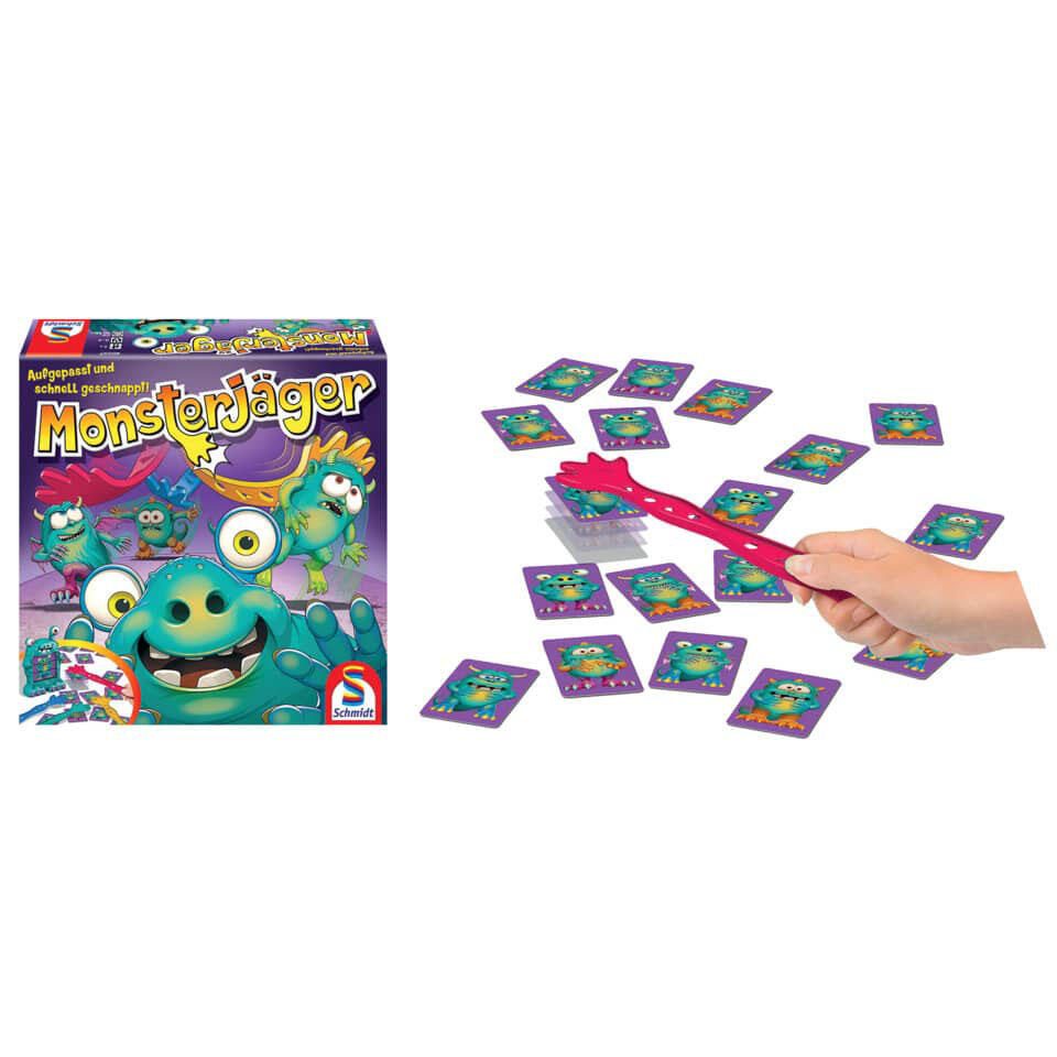 Schmidt Monsterjäger- Aufgepasst und schnell geschnappt! Kartenspiel 40557