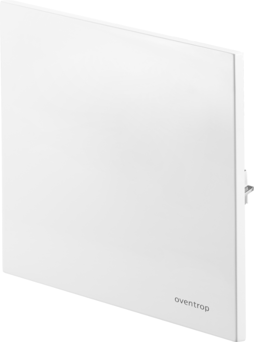Oventrop Unibox Abdeckung 1022764 Echtglas weiß