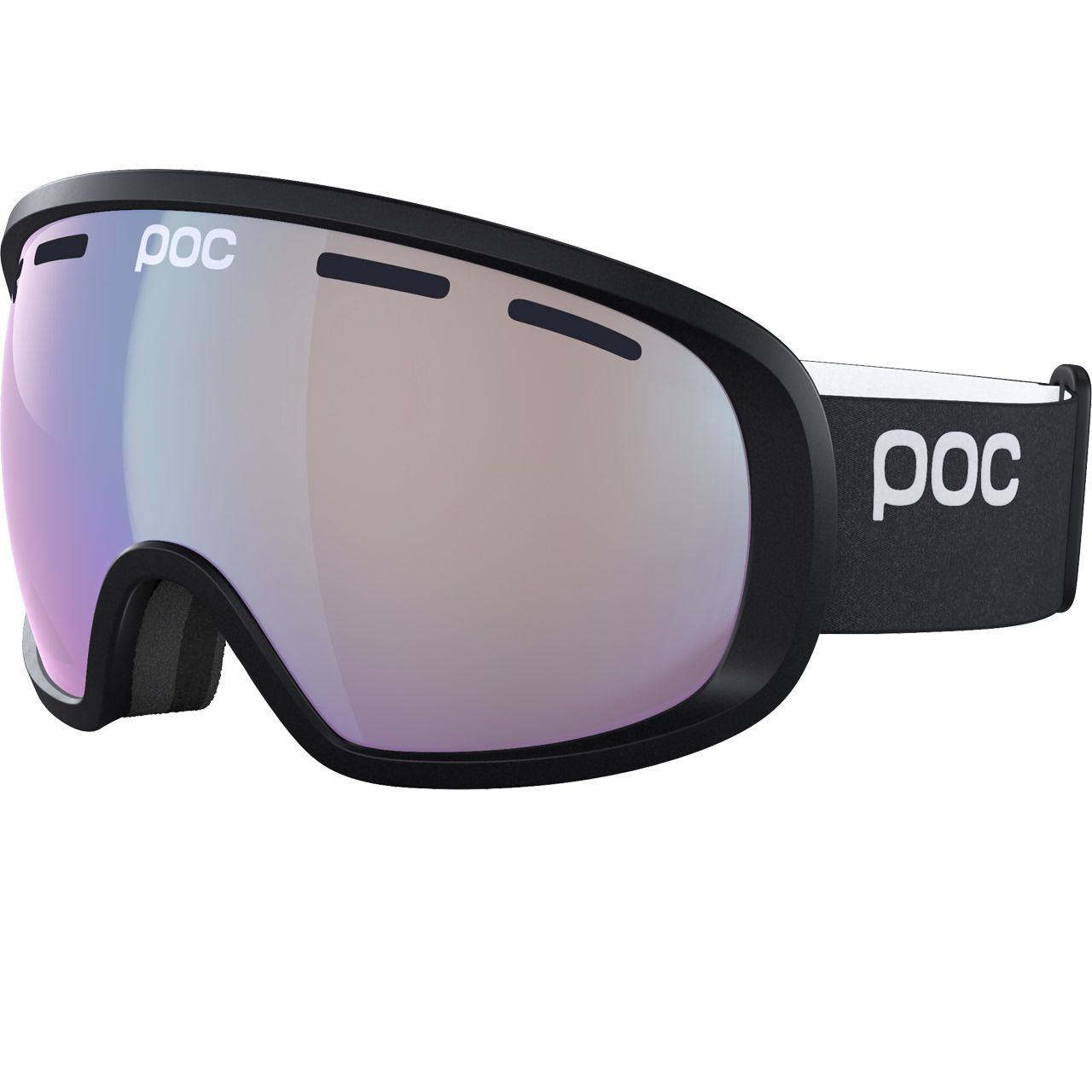 POC Fovea Photochromic uranium black/light pink sky blue