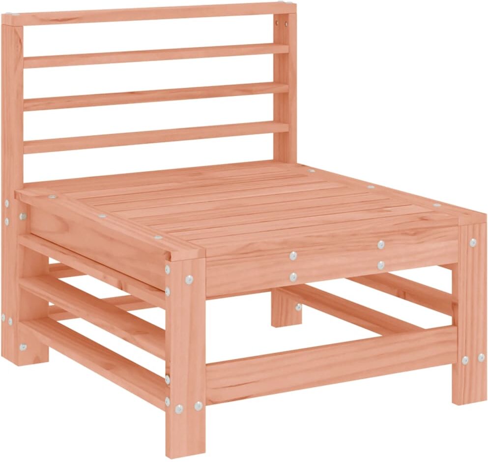 vidaXL Canapé central de jardin bois massif douglas