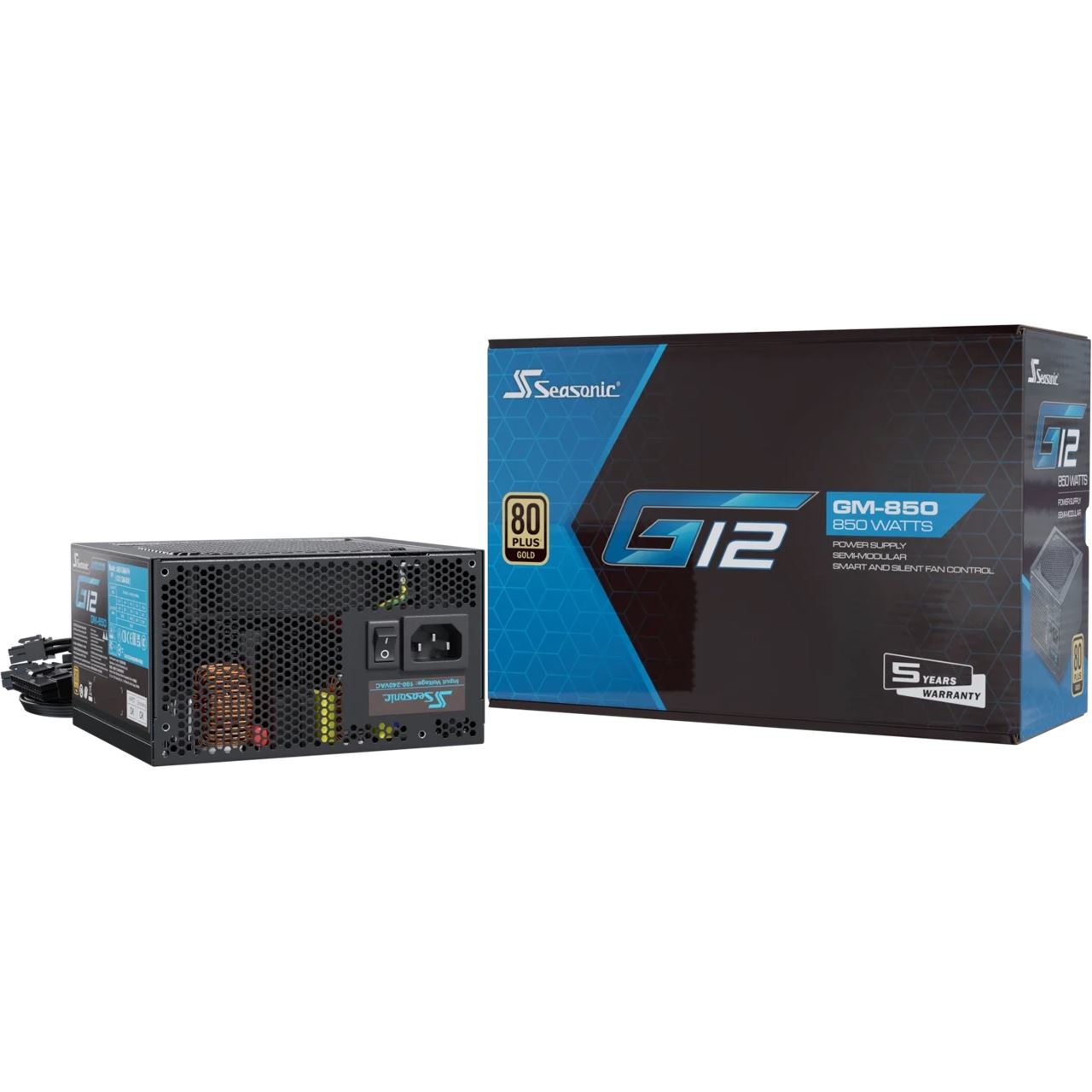 750 Watt Seasonic G12 GM 750W Non-Modular 80+ Gold