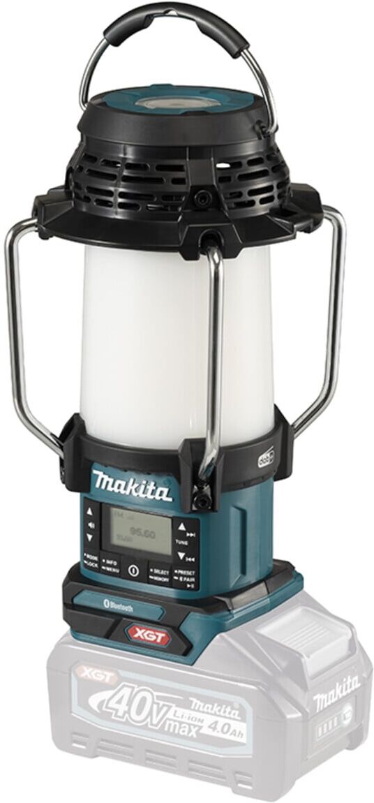 Makita Akku-Radio mit Laterne 40V max. (ohne Akku, ohne Ladegerät) (MR009GZ)