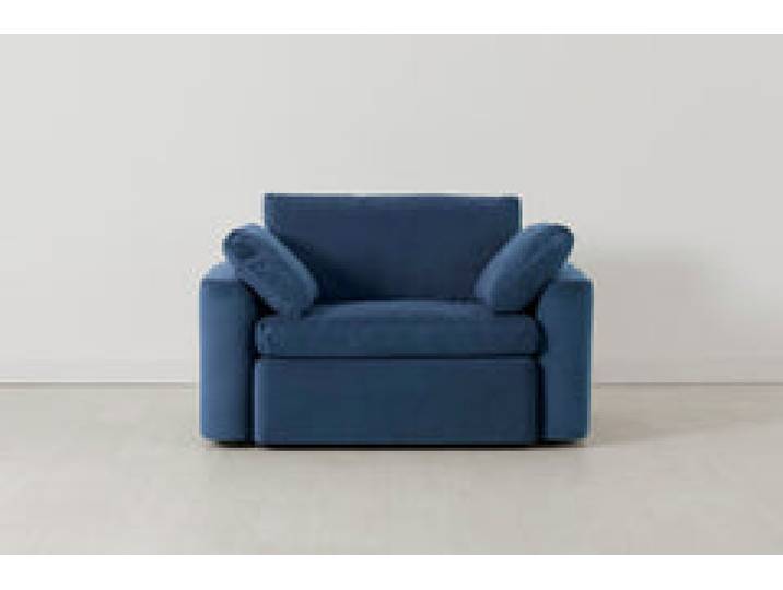 Model 13 Loveseat, Blaugrün