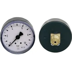 Manometer 0-10 bar 50mm G1/4