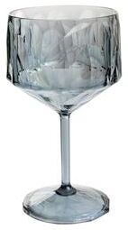 Vietri Superglass Smoke Gray Polycarbonate Gin Glass