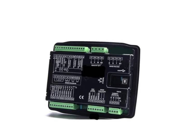 Generator-Auto-Steuermodul AMF-Panel Passend for 6120CAN 6110CAN 6120CAN 6110CAN 6120N 6110N Genset-Controller LCD-Panel USB RS485 CAN AMF Teileaustausch