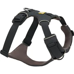 Ruffwear Front Range Hundegeschirr Basaltgrau - M (M, Hund, Allgemein, Spazieren), Halsband + Leine