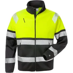 Fristads High Vis Sweatjacke, Kl. 1 4517 SSL 129509 - warnschutz-gelb/schwarz - 2XL
