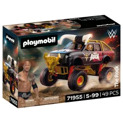PLAYMOBIL 71955 WWE The Rock Monster Truck