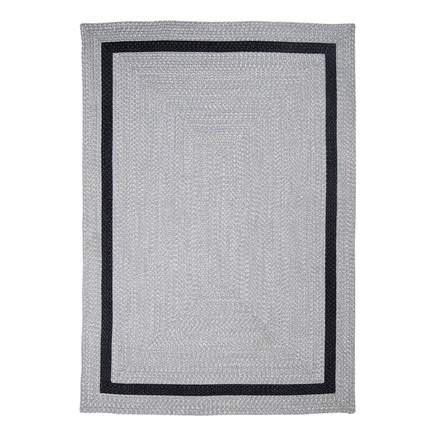 home24 In- en outdoorvloerkleed grijs, 70 x 140 cm