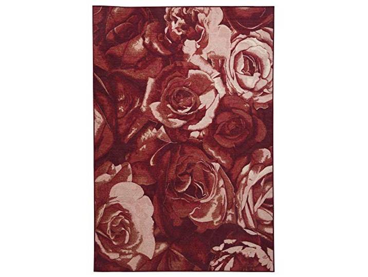 Rosen-Teppich Landhaus Floral Klassisch Modern Saugroboter freundlich 240 x 340 cm; Farbe: Rot THEKO die markenteppiche - FLOMI