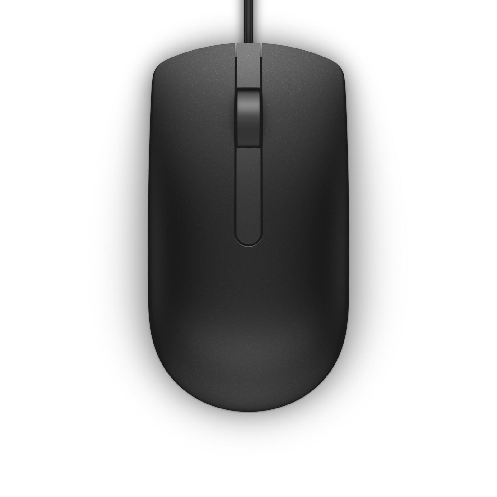 Dell MS116 kabelgebundene Maus - schwarz 570-AAIR