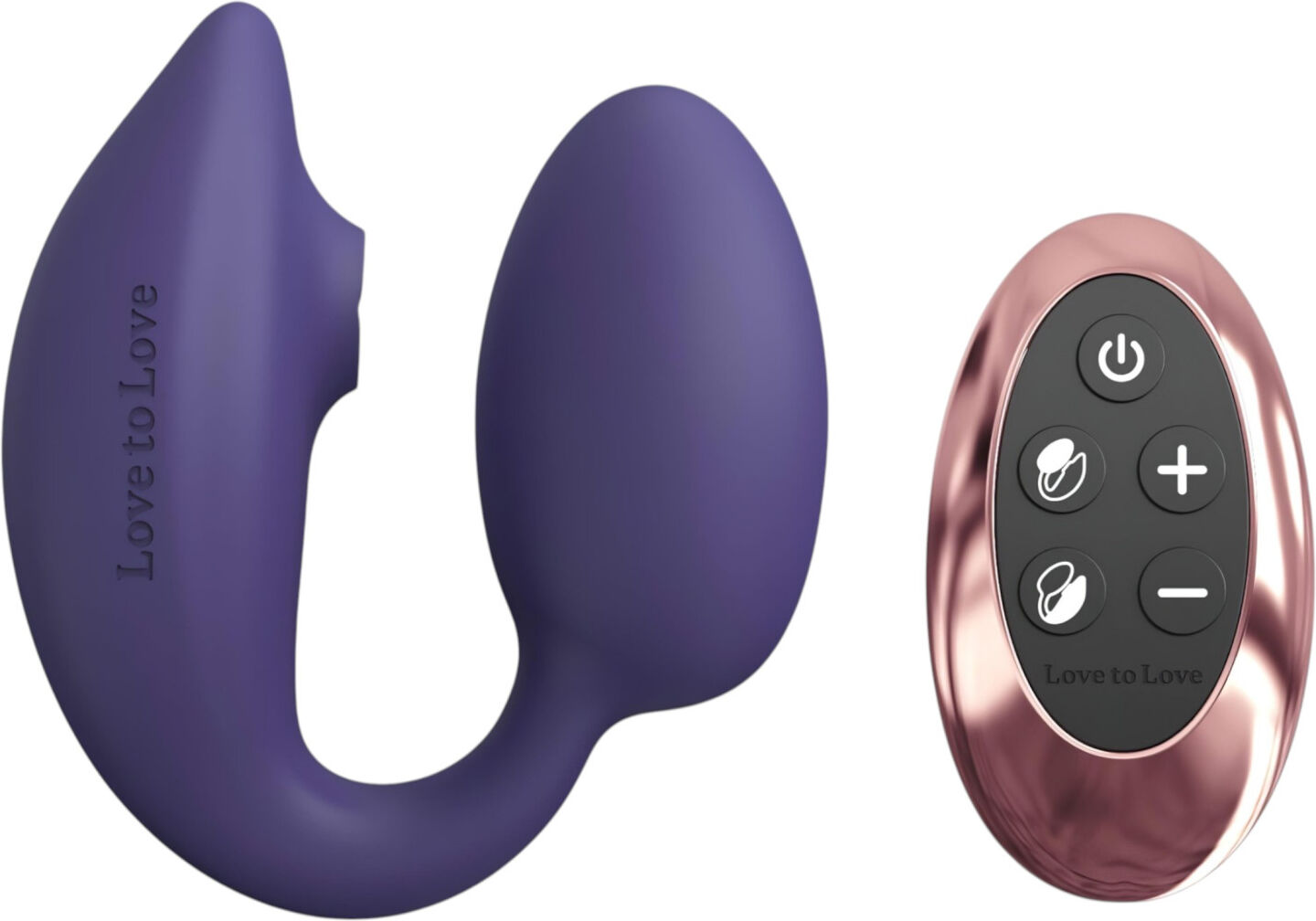 Love to Love Wonderlover - Clitoral & G-Spot Vibrator (Dark Purple)