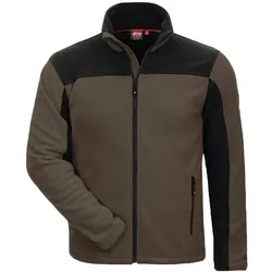 AS Arbeitsschutz Nitras Motion Tex Plus Fleecejacke | Gr. S | Arbeitsjacke | braun