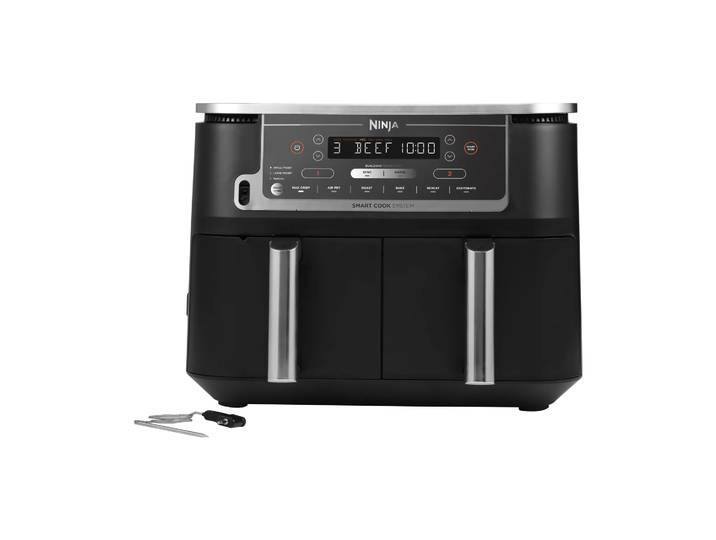 Ninja Ninja Foodi Max AF451 Airfryer Dual Zone mit Thermometer 9,5 L Schwarz