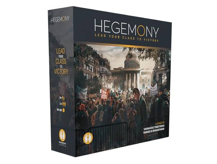 Hegemony Lead Your Class to Victory Unique Asymmetric Card Driven Game Political Economic Board Game Ages 14+ 2-4 Players English Version
