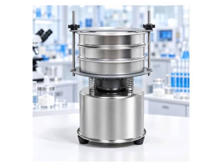 8-16 Mesh-Sieb, Automatisches Vibrationssieb Rutschfeste Gummi-Fußpolster, Vibrationsdämpfung, Geräuschreduzierung, For Heimküchen(10mesh)