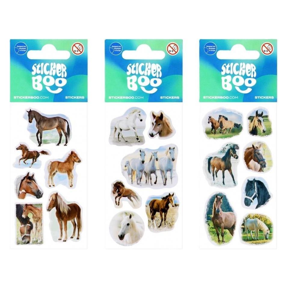 Sticker Boo Aufkleber BOO Horses mischen Aufkleber (1 Sticker) (48577937)