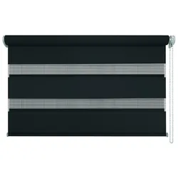 Rollo DUO anthrazit 120x160cm (BH 120x160 cm) - grau - BH 120x160 cm