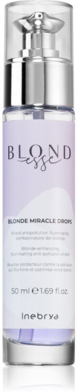 Inebrya BLONDesse Miracle Drops Öl für strahlenden Glanz für blonde Haare 50 ml