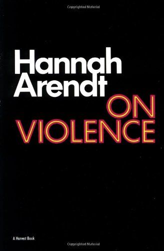 Hannah Arendt - On Violence (Harvest Book) - Preis vom 14.10.2026 23:07:16 h