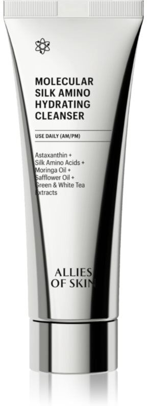 Allies of Skin Molecular Silk Amino Hydrating Cleanser feuchtigkeitsspendendes Reinigungsgel mit Aminosäuren 100 ml