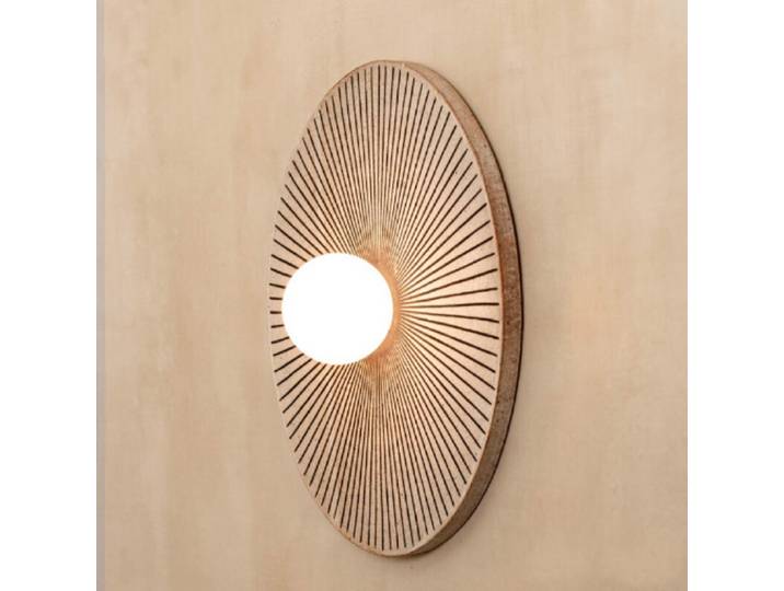 Applique Wabi-Sabi, lampe rétro japonaise en forme d'éventail pour salon, chambre à coucher, décoration chez l'habitant
