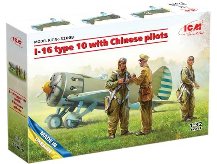 ICM 1:32 - I-16 type 10 met Chinese piloten