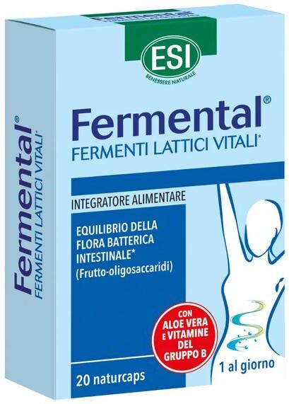 Esi Fermental Max Naturcaps Integratore Intestinale 20 Capsule