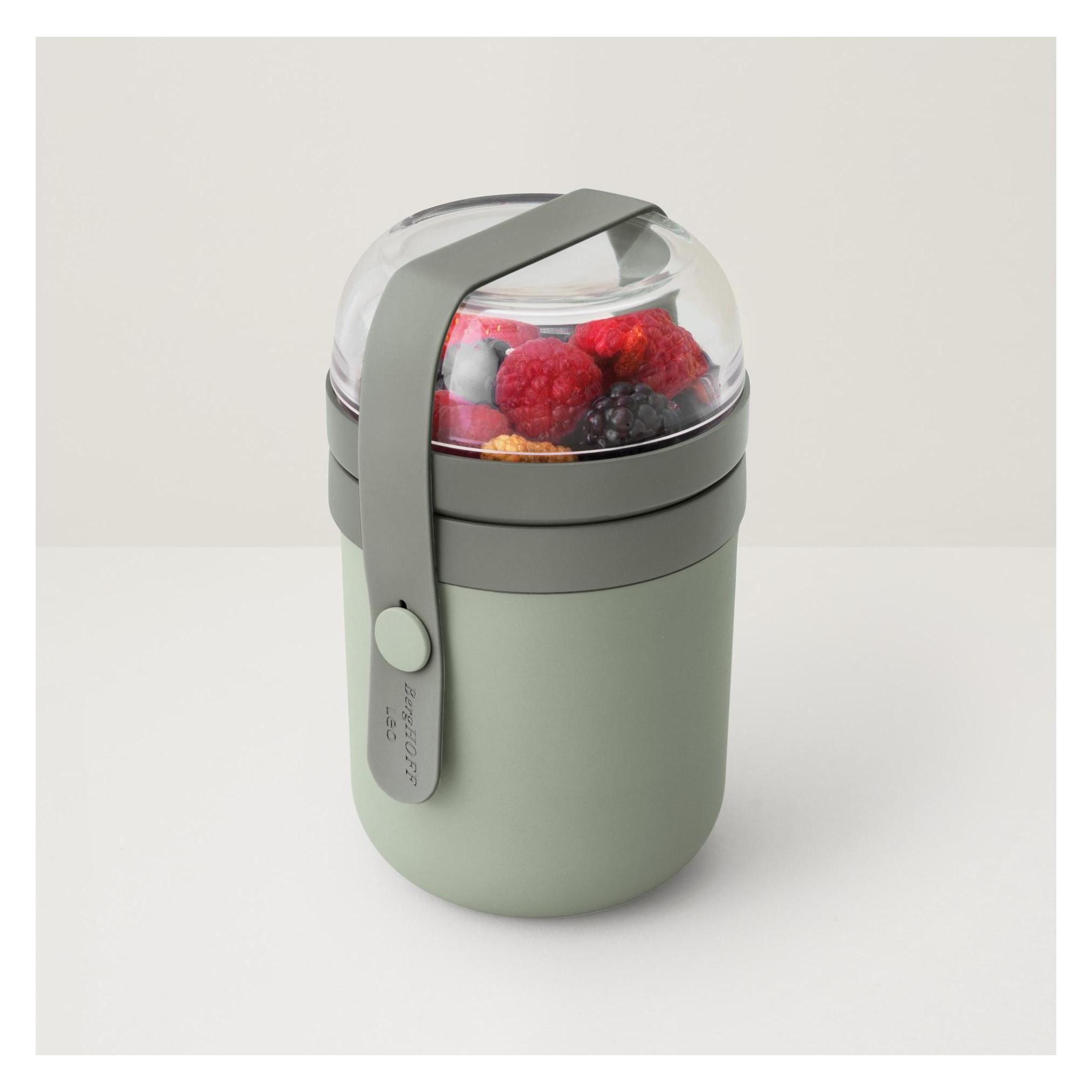 BergHoff Doppel-Lunchbox 0.65 l, Keine Angabe/Sage, Produkttyp (3950701)