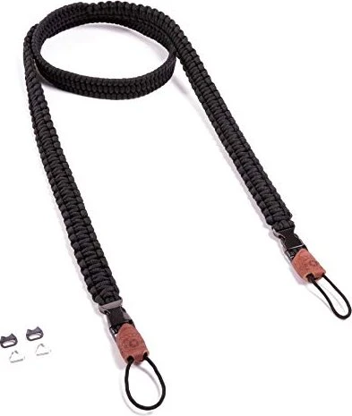 C-Rope Kameragurt Traveler aus Paracord 140cm Silent Black retail