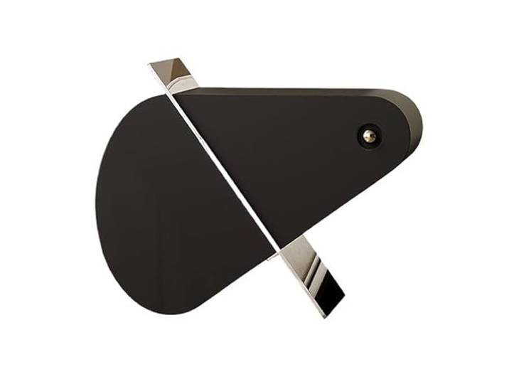YCCHAH Sofatisch Schwarzer Beistelltisch, modernes Wohnzimmer, Kunst, kreativer Sofa-Beistelltisch, Kleiner Couchtisch Wohnzimmer-Beistelltisch