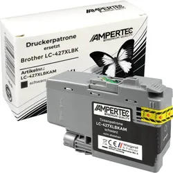 Kompatible Tinte ersetzt Brother LC-427XLBK  schwarz